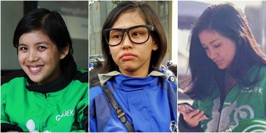 4 Bidadari cantik ini siap layani pengguna ojek online di ibu kota