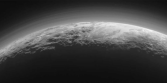Seperti inilah permukaan Planet Pluto yang dirilis NASA