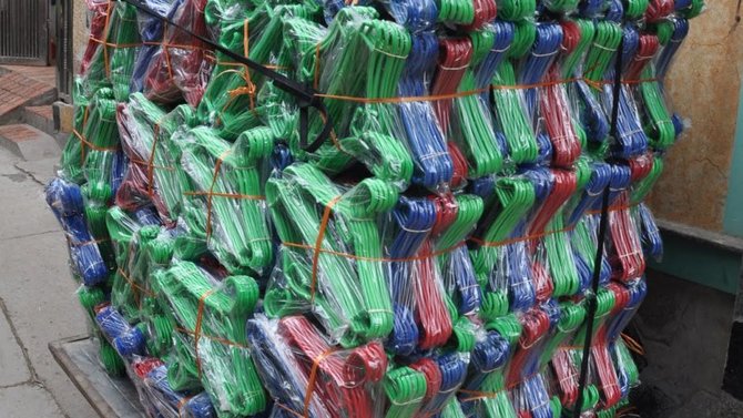 gundukan sampah di khoai vietnam