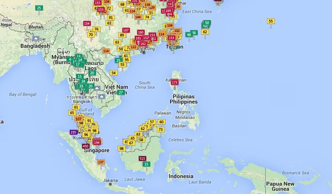 kabut asap palangkaraya