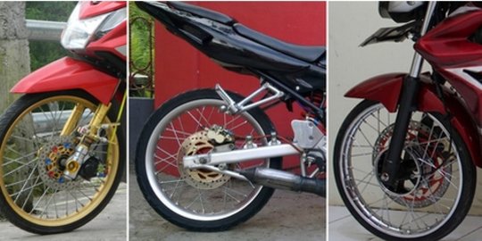 kecil atau ban cacing