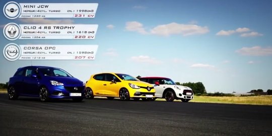 [Video] Drag race tiga mobil supermini, siapa yang paling cepat?