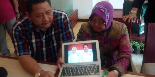 Ditanya nomor urut, Risma bilang kayak dukun aja