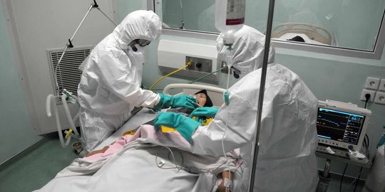 Kecekatan tim medis RSPAD Gatot Subroto tangani pasien MERS