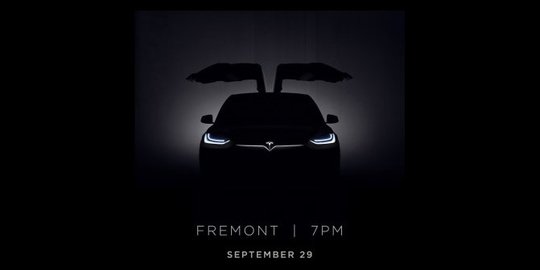 Akhirnya dikonfirmasi, Tesla Model X bakal rilis 29 September nanti