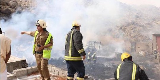Lagi, kebakaran hotel jemaah haji di Makkah, 4 orang luka-luka