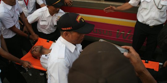 Ini daftar 36 korban tabrakan KRL di Stasiun Juanda