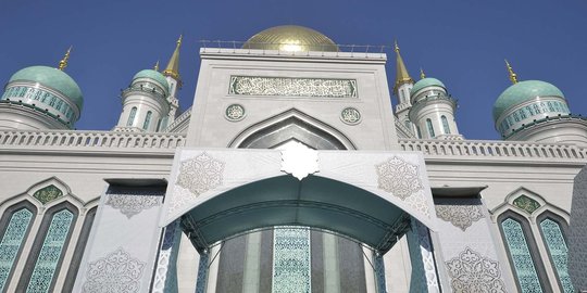 Ini wajah baru Masjid Agung Rusia, mampu tampung 10 ribu jemaah