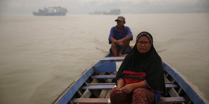 Gara-gara kabut asap, 5 Nelayan Pulau Sebatik hilang tersesat