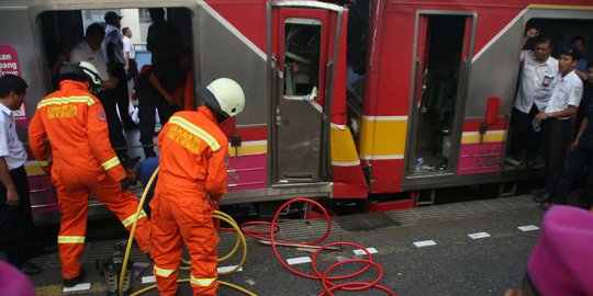 Biaya ditanggung pemerintah, pengobatan korban tabrakan KRL gratis