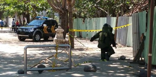 Mercon dikira bom, turis di Kuta Bali kalang kabut