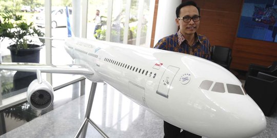 Bos Garuda terima tantangan Menteri Rini jadi mesin penghasil devisa