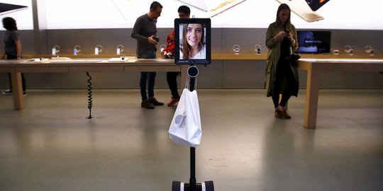 Robot di Sydney ini ikut antre iPhone 6s sejak subuh