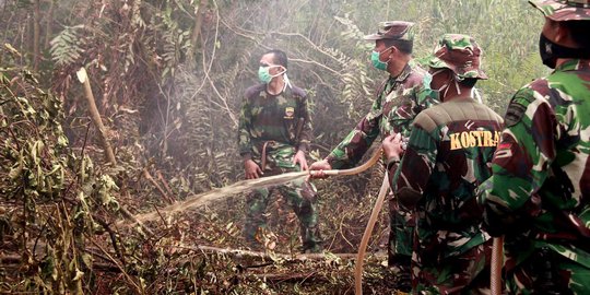 Menko Polhukam jamin Polri tak SP3 kasus pembakaran lahan & hutan