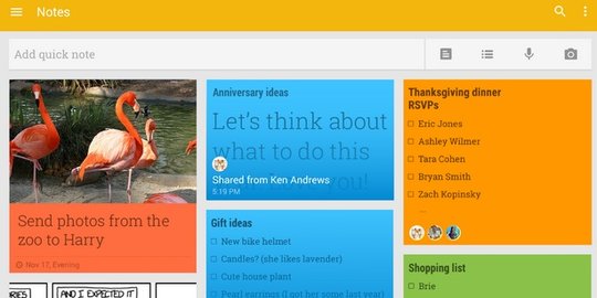 Bosan dengan aplikasi Notes di iOS? Google Keep kini hadir untuk iOS