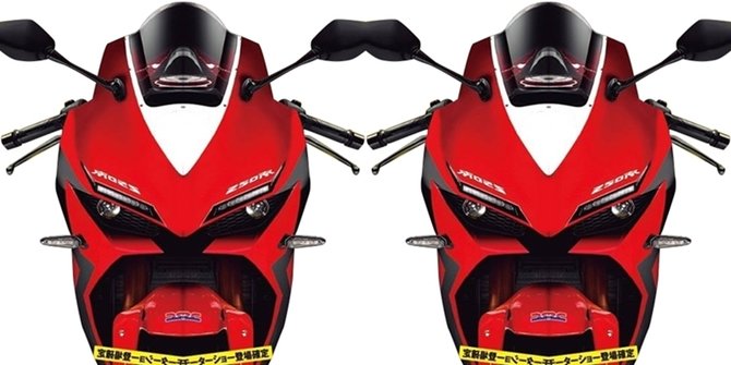 Ini tampang bengis Honda CBR250RR  merdeka.com