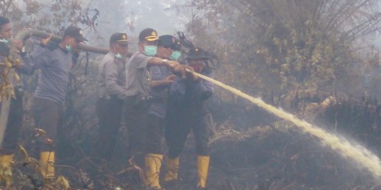 Polisi dalami 16 perusahaan yang diduga bakar lahan di Riau