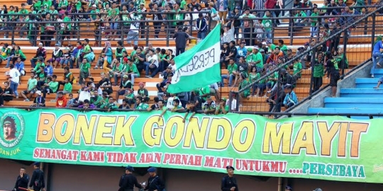 Bonek dukung aksi WO Bonek FC