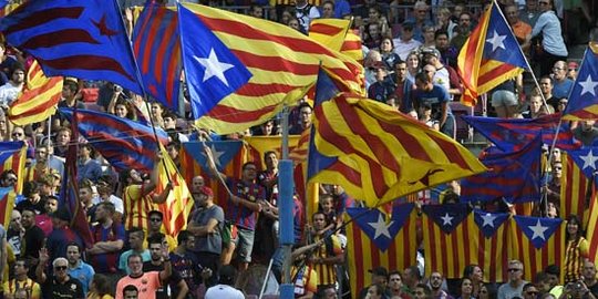 Partai separatis menang pemilu, Barcelona siap merdeka 