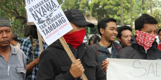 Aktivis gelar solidaritas untuk korban antitambang di Lumajang