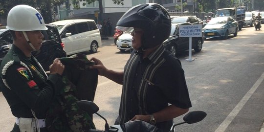 Mobil mewah pakai pelat Kopassus, razia atribut TNI makin intensif