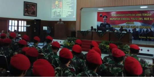 Di hadapan Kopassus, Kapolda minta TNI-Polri bersinergi jaga NKRI