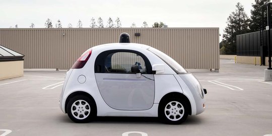 Ini wujud mungil mobil pintar Google