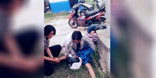 Tak sempat ke RS, seorang ibu di Pekanbaru melahirkan di Pos Polisi