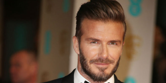 David Beckam resmi dipinang Kent & Curwen sebagai model