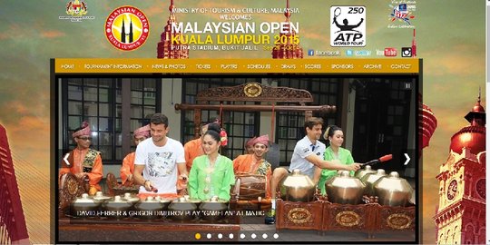 Malaysia pakai gamelan untuk hiburan di kejuaraan tenis dunia
