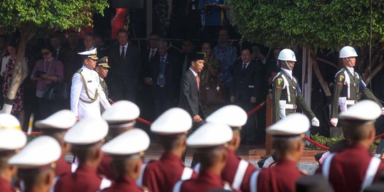 Presiden Jokowi peringati Hari Kesaktian Pancasila di Lubang Buaya