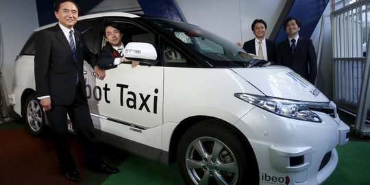 Kecanggihan Robot Taxi, taksi kemudi otomatis buatan Jepang