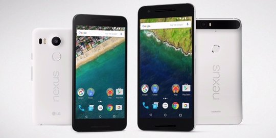 Ini arti dibalik nama dua gadget baru Google, Nexus 5x dan 6P