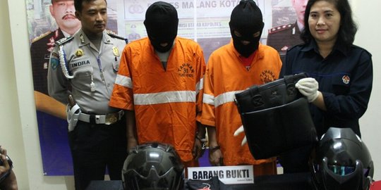 Busi bekas jadi senjata pelaku pencurian nasabah bank di Malang