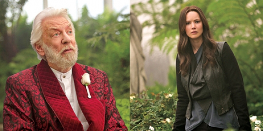 Makin tegang, ini foto terbaru Katniss saat datangi Presiden Snow