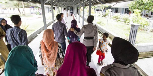 Usai divisum, dugaan 4 wanita Rohingya dilecehkan nihil