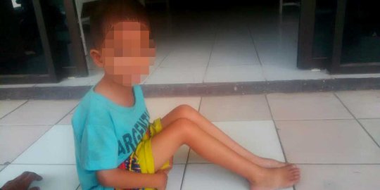 Bocah 3 tahun lari-lari di Tol Padaleunyi bikin bingung polisi