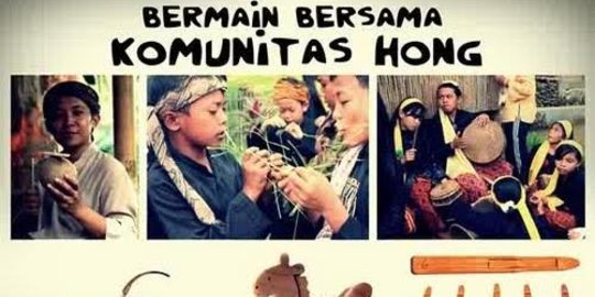 Komunitas Hong, surga permainan tradisional di Bandung