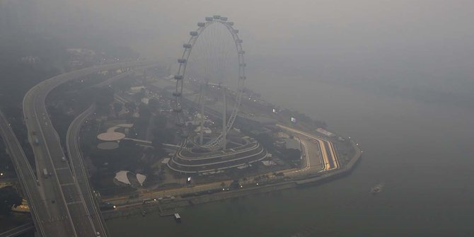 Empat bentuk protes Singapura dilanda asap dari Indonesia