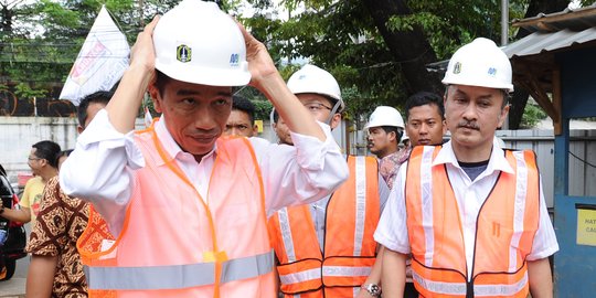 Presiden Jokowi sebut MRT adalah peradaban baru dan sejarah