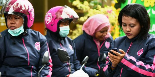 Kini muncul 'LadyJek', aplikasi ojek online khusus wanita