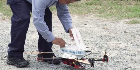 Di negara tetangga Indonesia ini, drone akan gantikan tukang pos