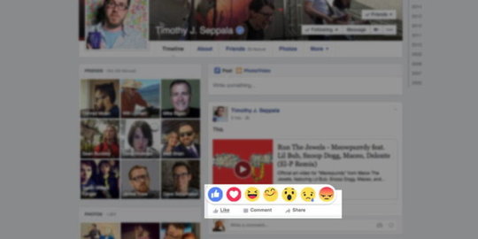 Tiru Line? Facebook segera hadirkan emoji di tombol Like