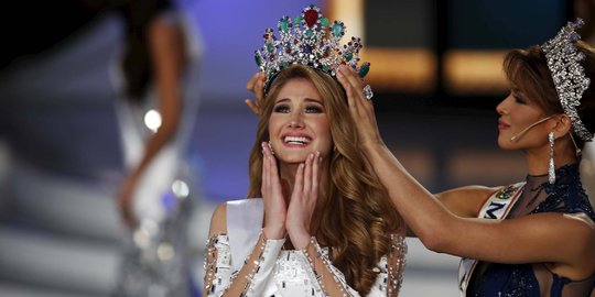 Pesona Miss Venezuela 2015 Mariam Habach