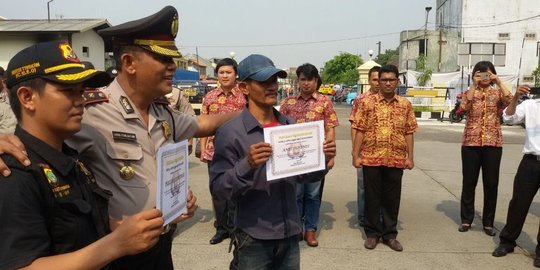 Tangkap penjahat, tukang becak di Tangerang dapat penghargaan