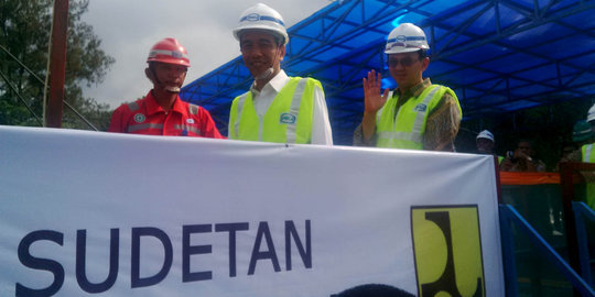 2 Tahun pengerjaan, proyek sodetan Ciliwung baru selesai setengah