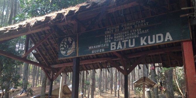 Ada cerita unik di balik wisata Batu Kuda Bandung