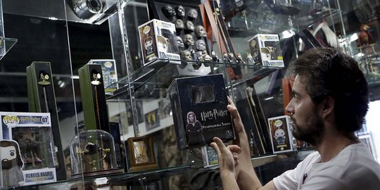 Koleksi 4.000 barang Harry Potter, pria Meksiko pecahkan rekor dunia