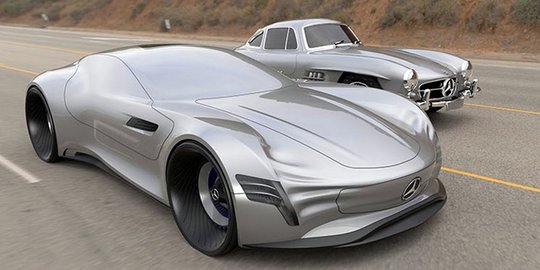 Inikah sedan Mercedes-Benz di masa depan?