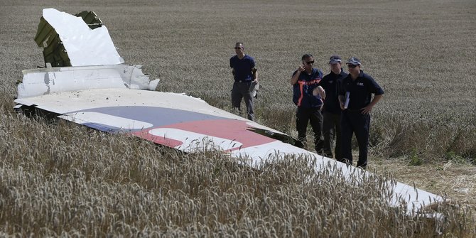 Tim penyelidik Belanda pastikan MH17 meledak di udara